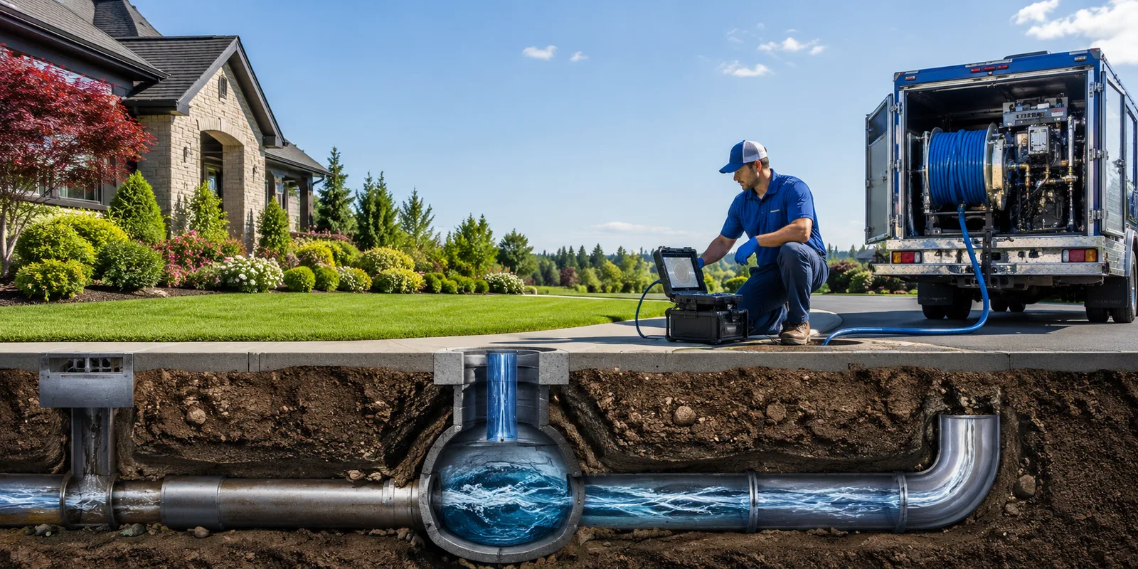 Drainage restoration information for Drakesville, IA